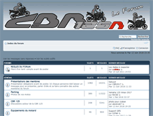 Tablet Screenshot of forumcbr125.com